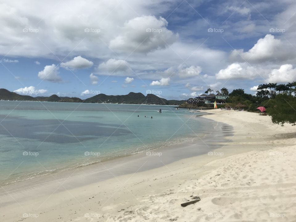 Antigua’s beach pure paradise