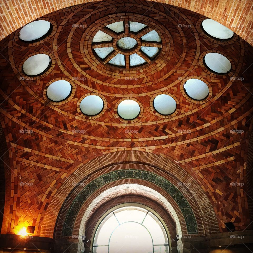 Tiled dome ceiling - The Bronx Zoo