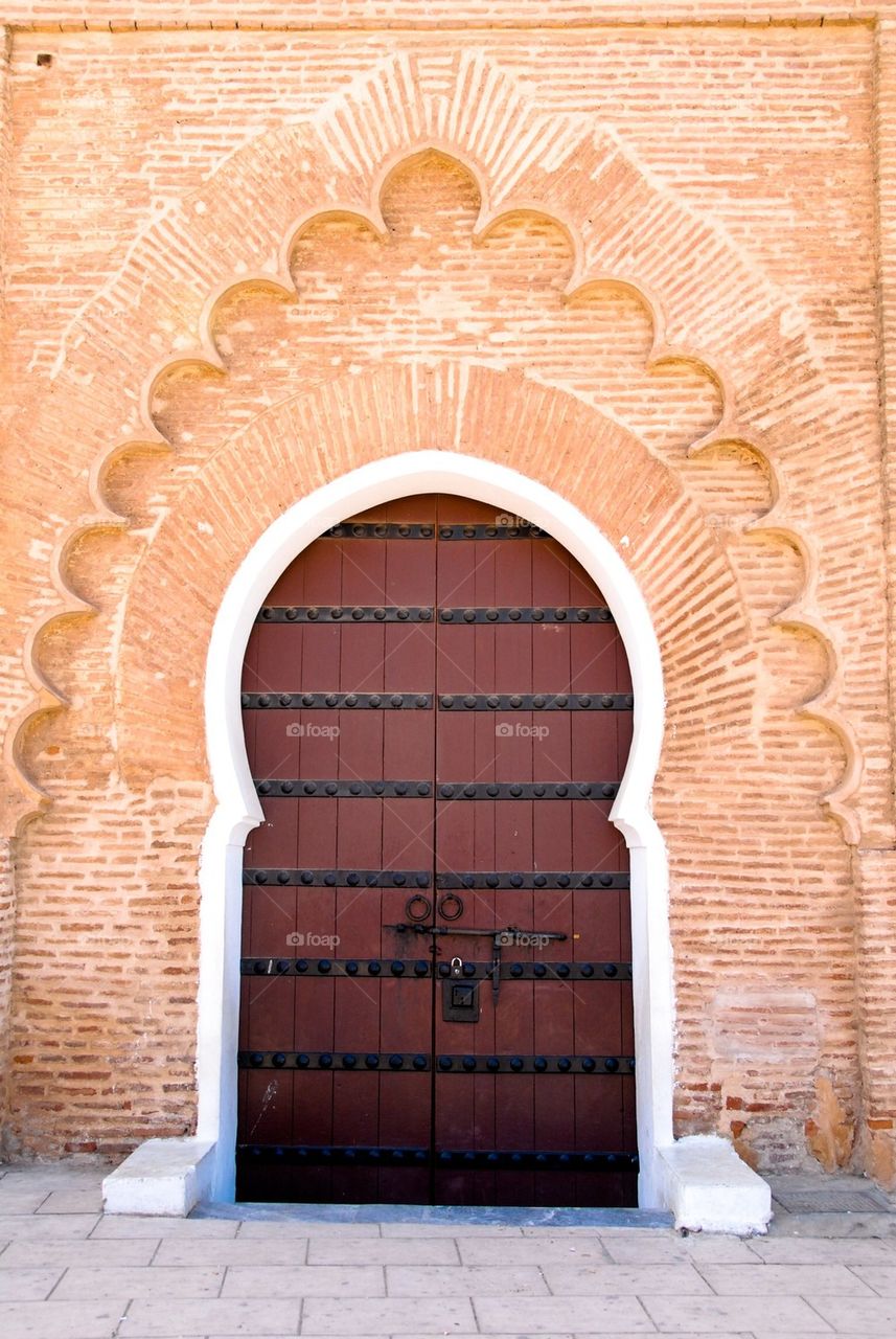 Moroccan door 