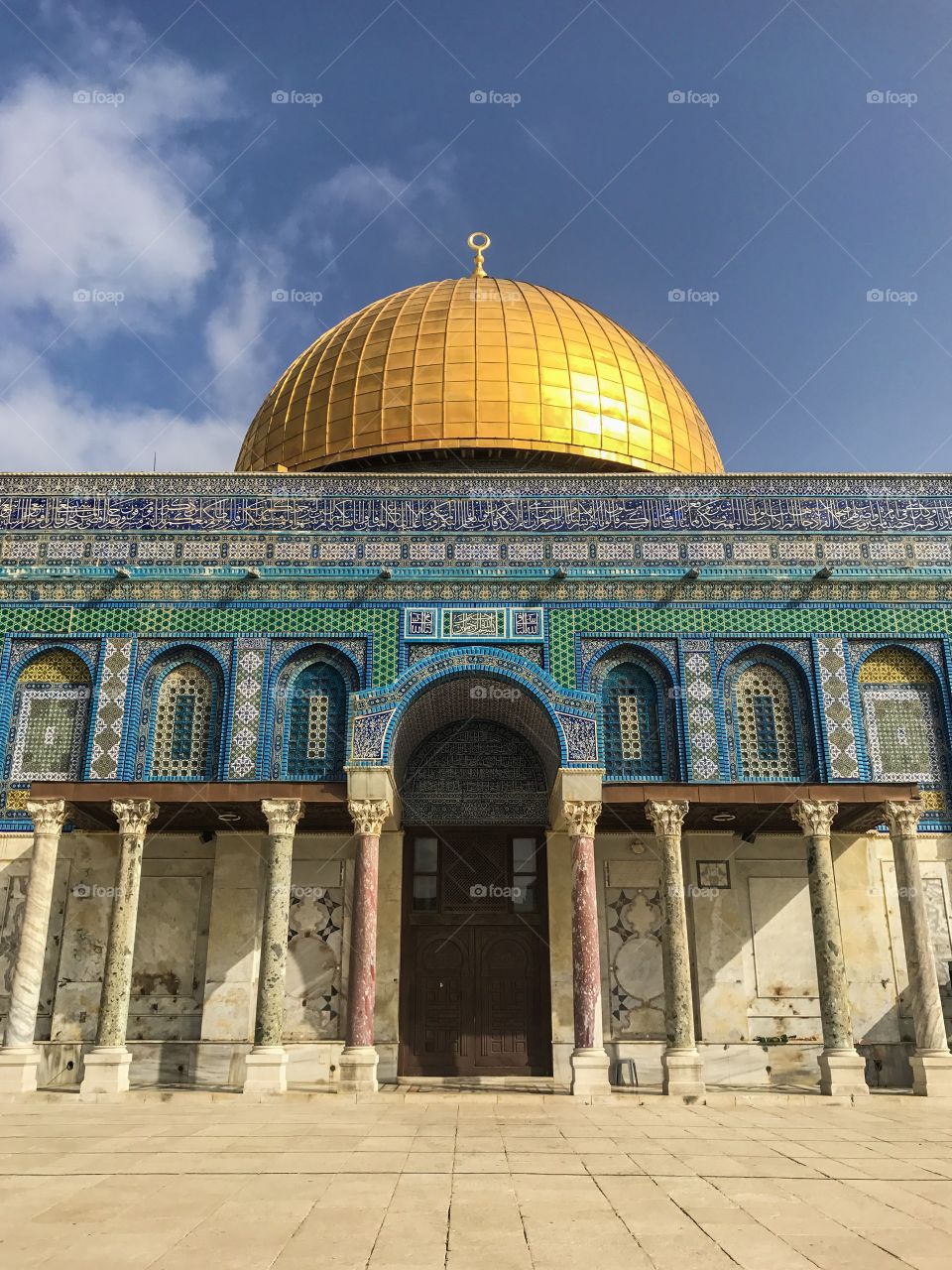 Buildings and Landmarks - Temple Mount in Jerusalem, Israel 