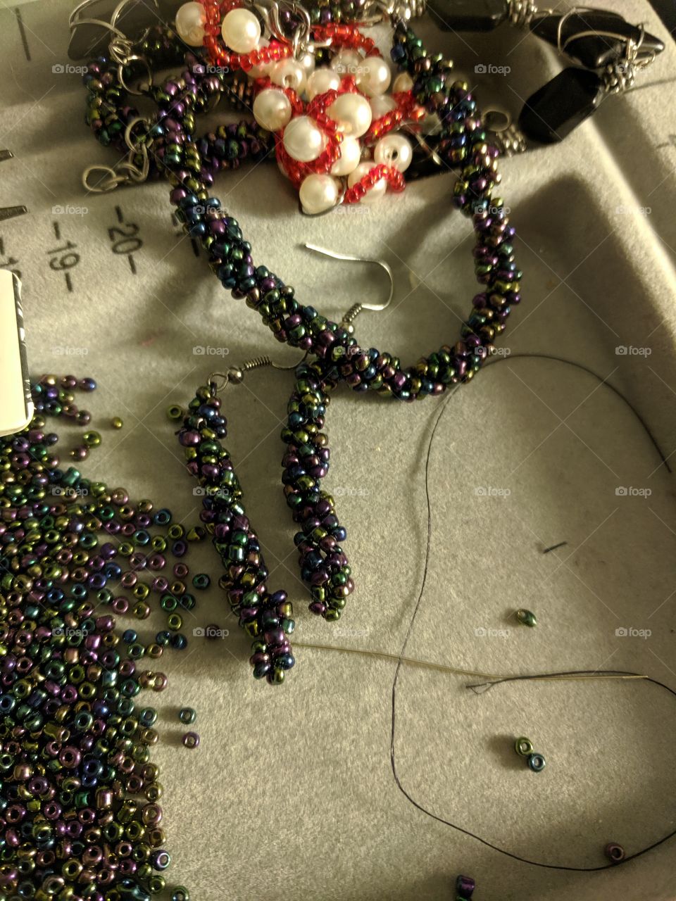 working with beads
