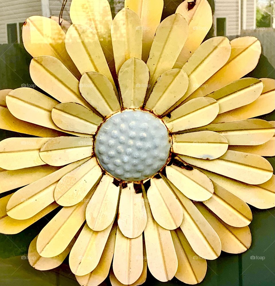 Metal Sunflower 