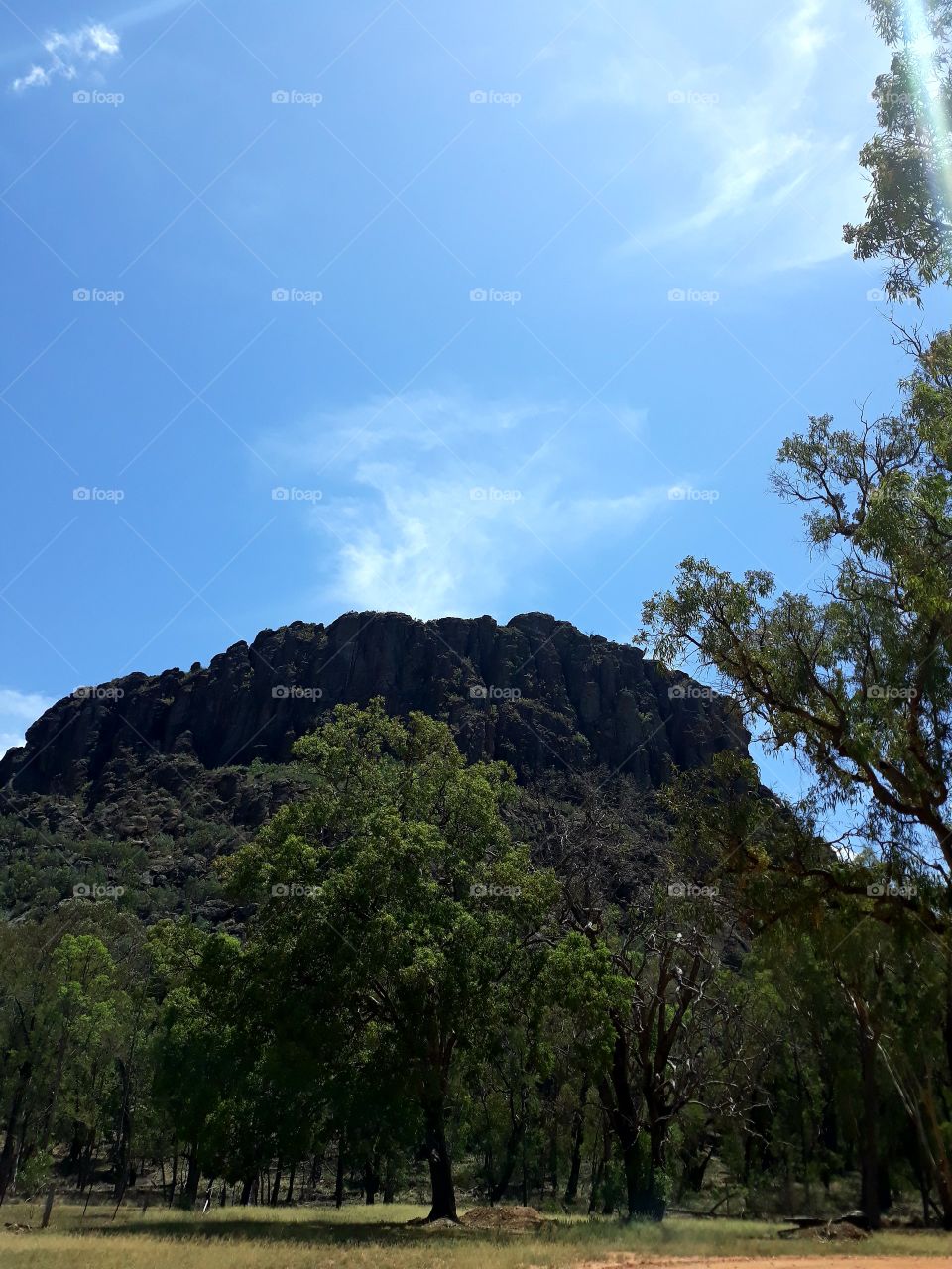 A Beautiful mountain scene