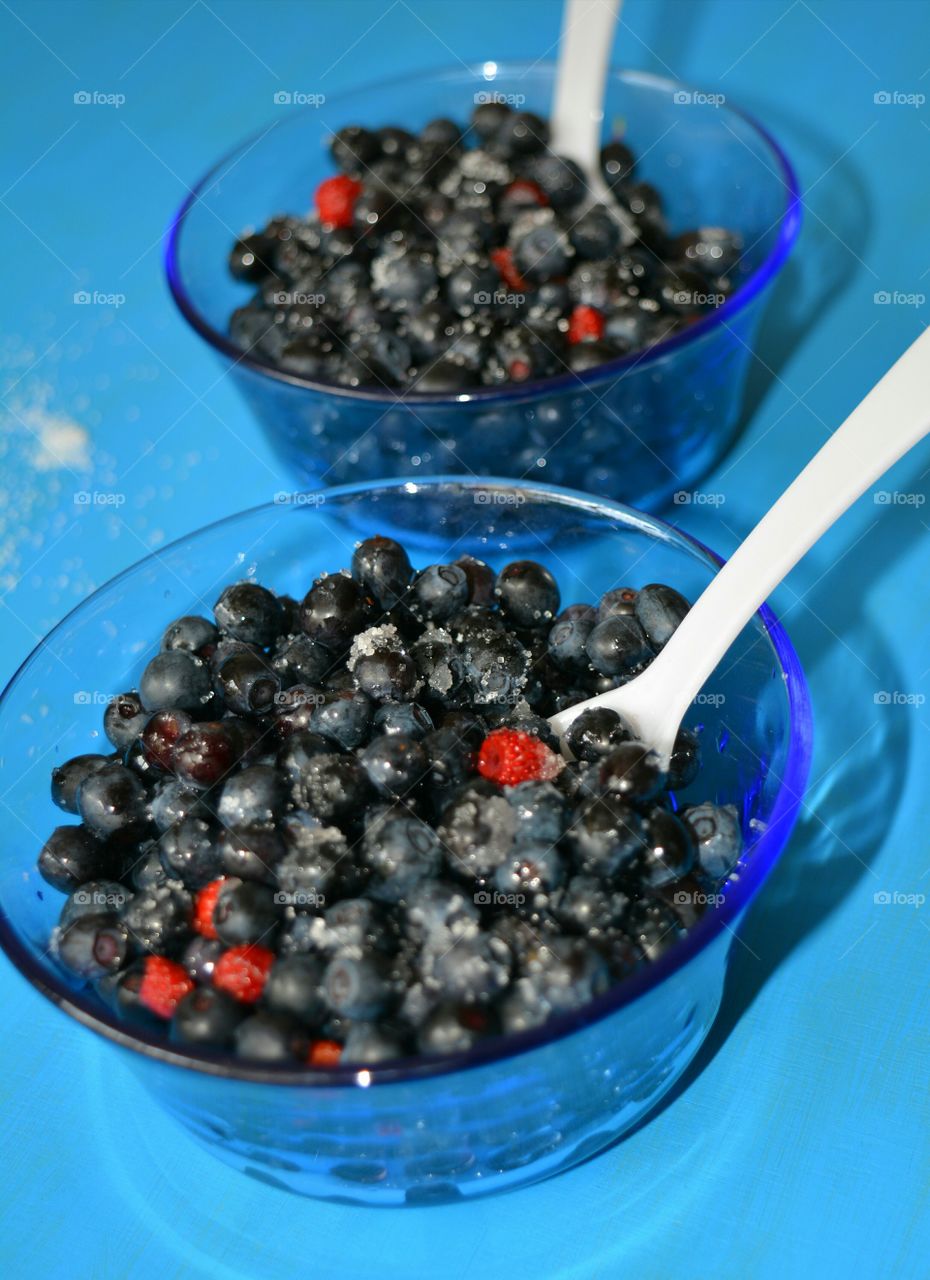 Blueberry, Berry, Fruit, Bowl, Food