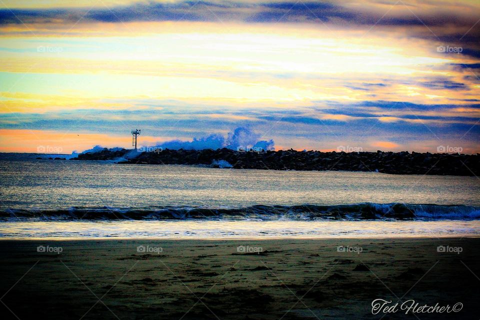 sunset at widows wall