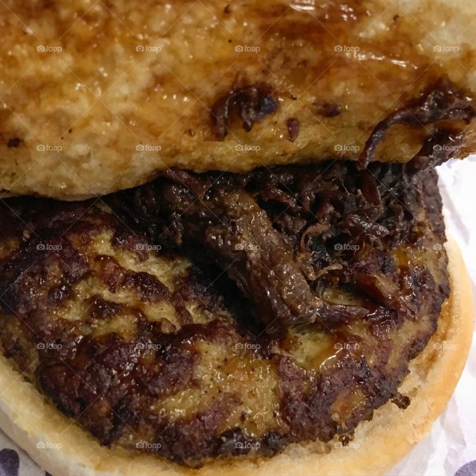 Adobo Yum Burger by Jollibee