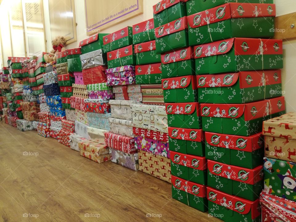 Operation Christmas Child Gifts.