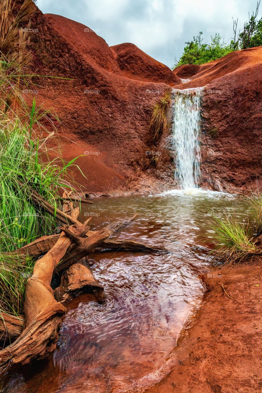 Red Dirt Waterfall