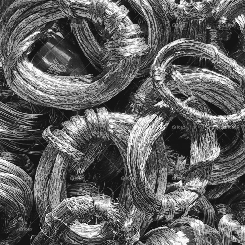 Black and white abstract....