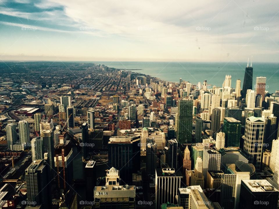 Chicago from above 