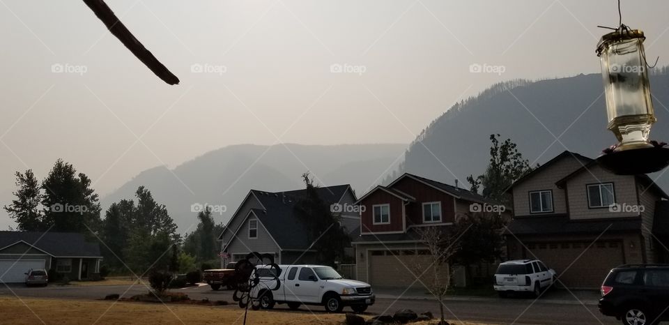 Smoke from the Wildfires