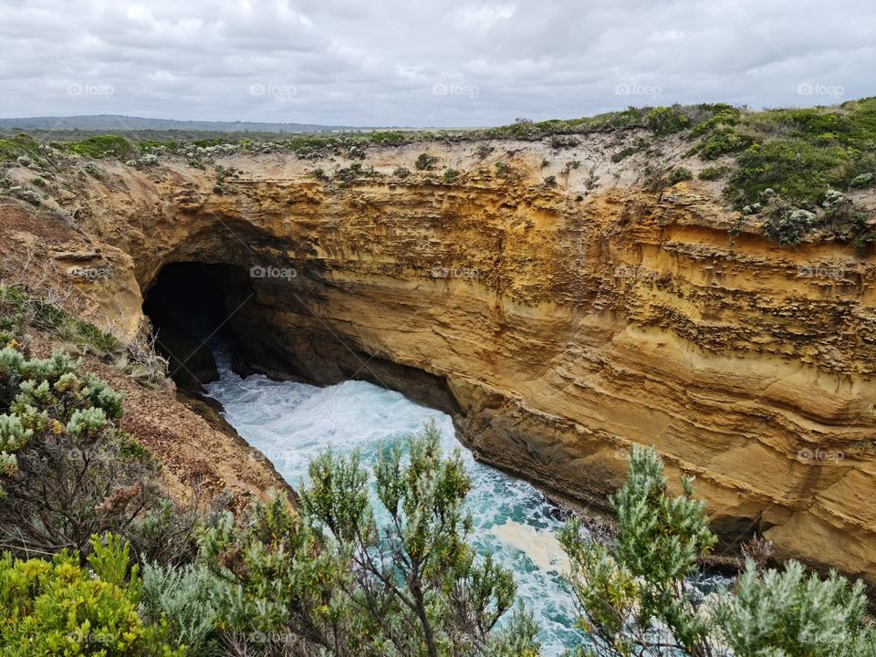 one of the view in Great Ocean Road drive, Victoria, Australia