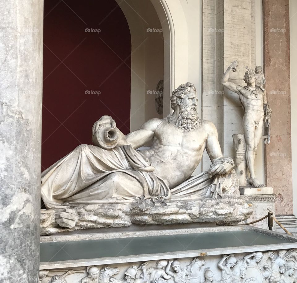 Vatican Museum Statue 