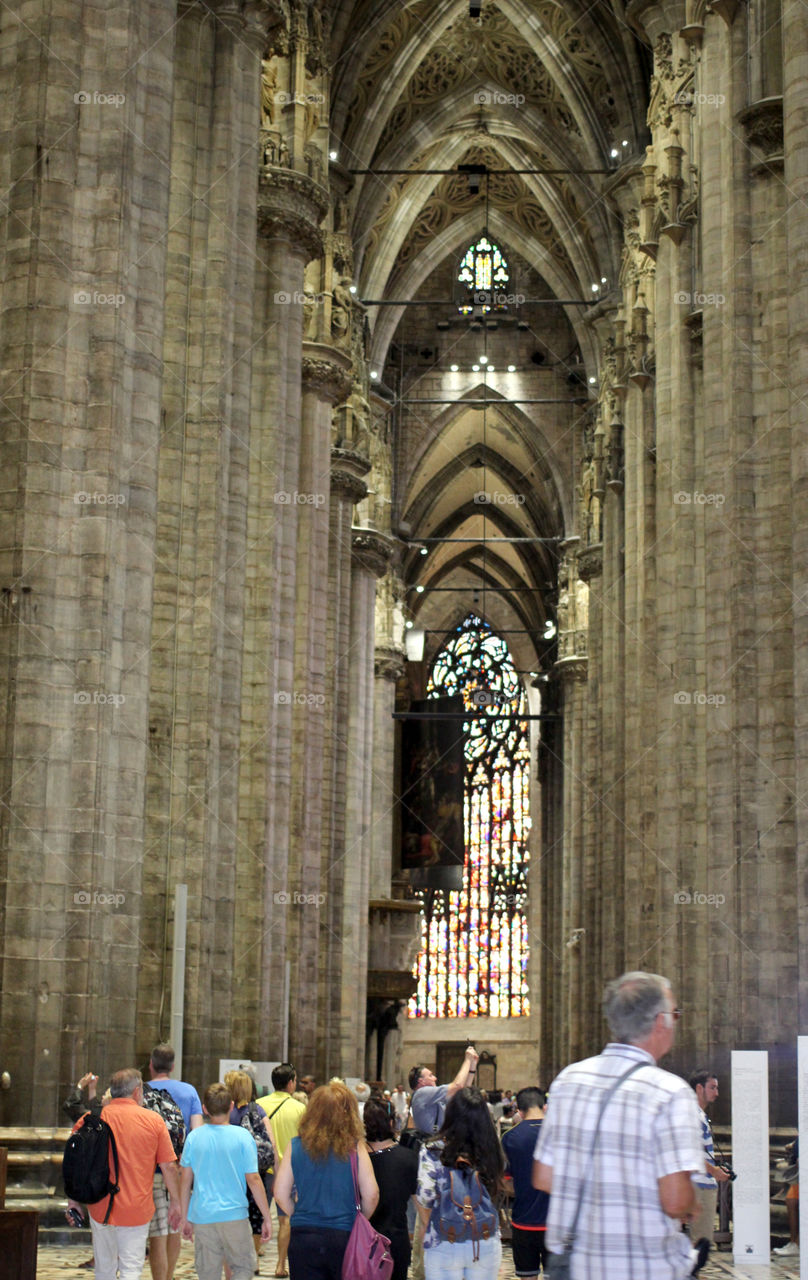 Italy, Milan, the Duomo Cathedral