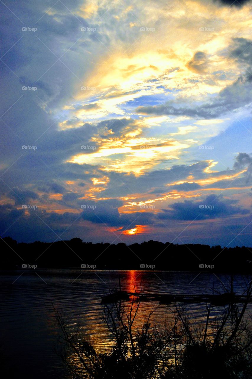 Beautiful sky in Indiana 