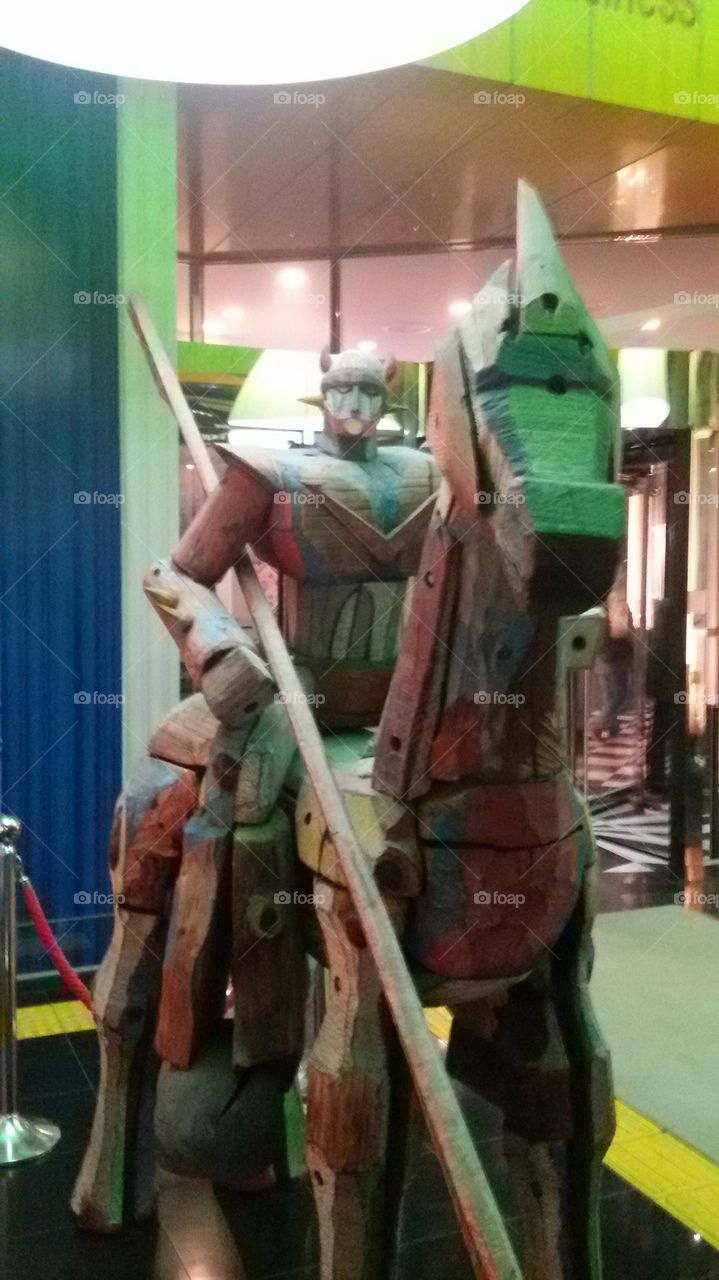 Wood Donkey knight