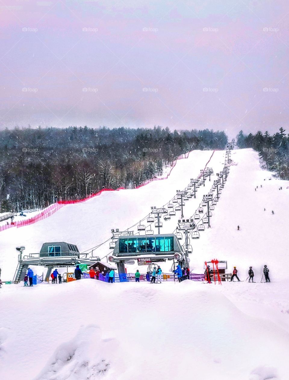 Fun at the ski resort!