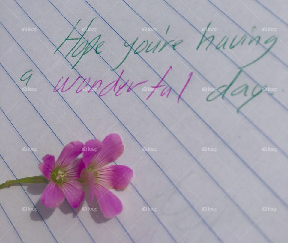 Well. I hope you are.. 