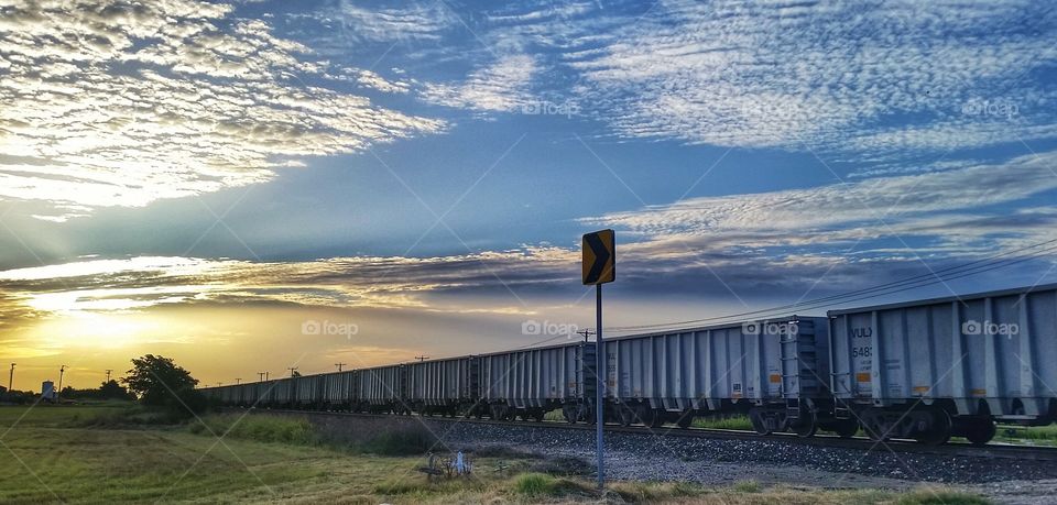train traveling. a dream of mine.