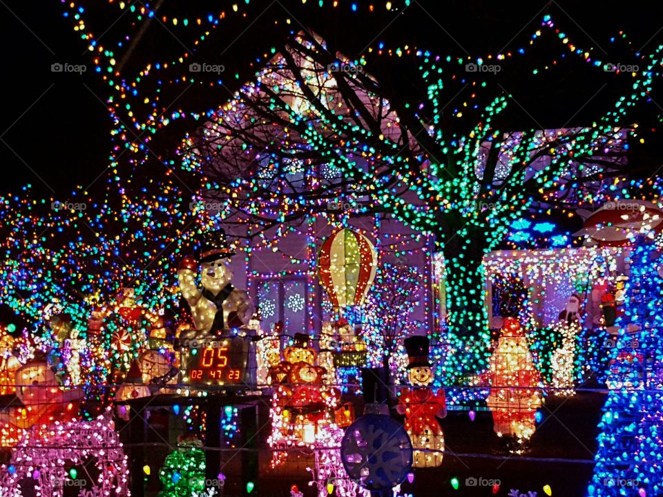 Christmas Lights Display