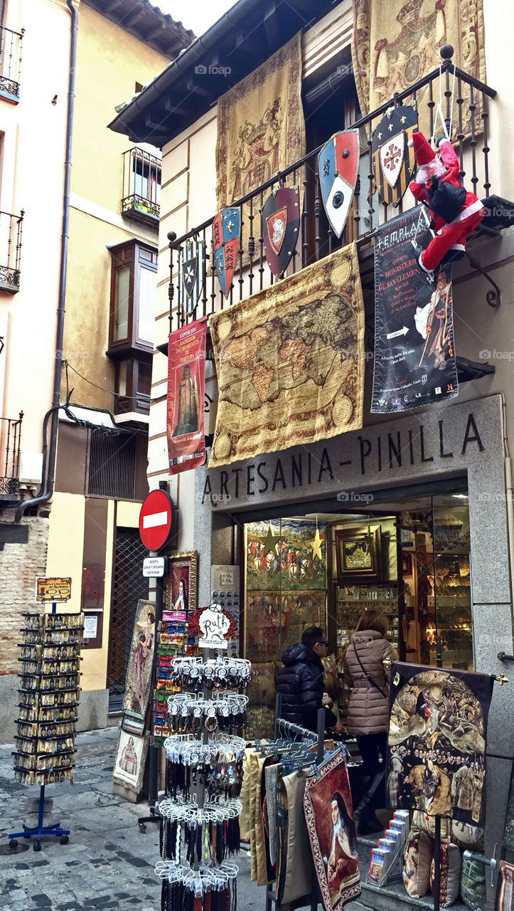 Shop in Toledo,Spain