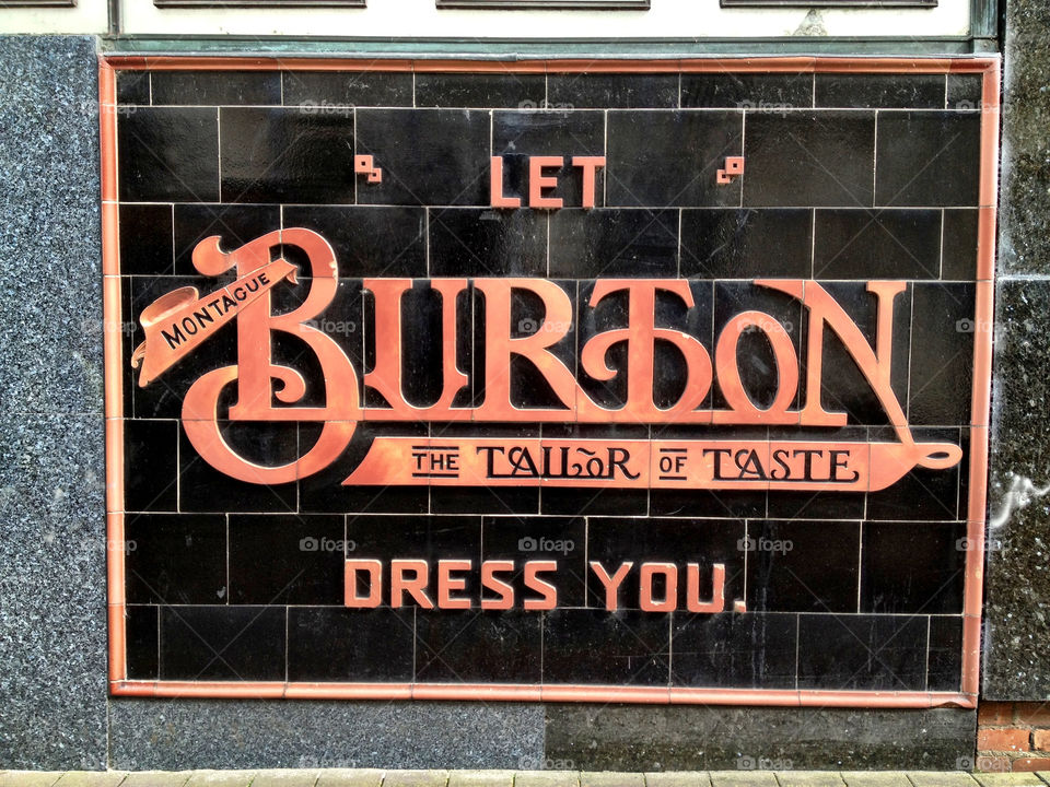 wall sign old in by dannytwotaps