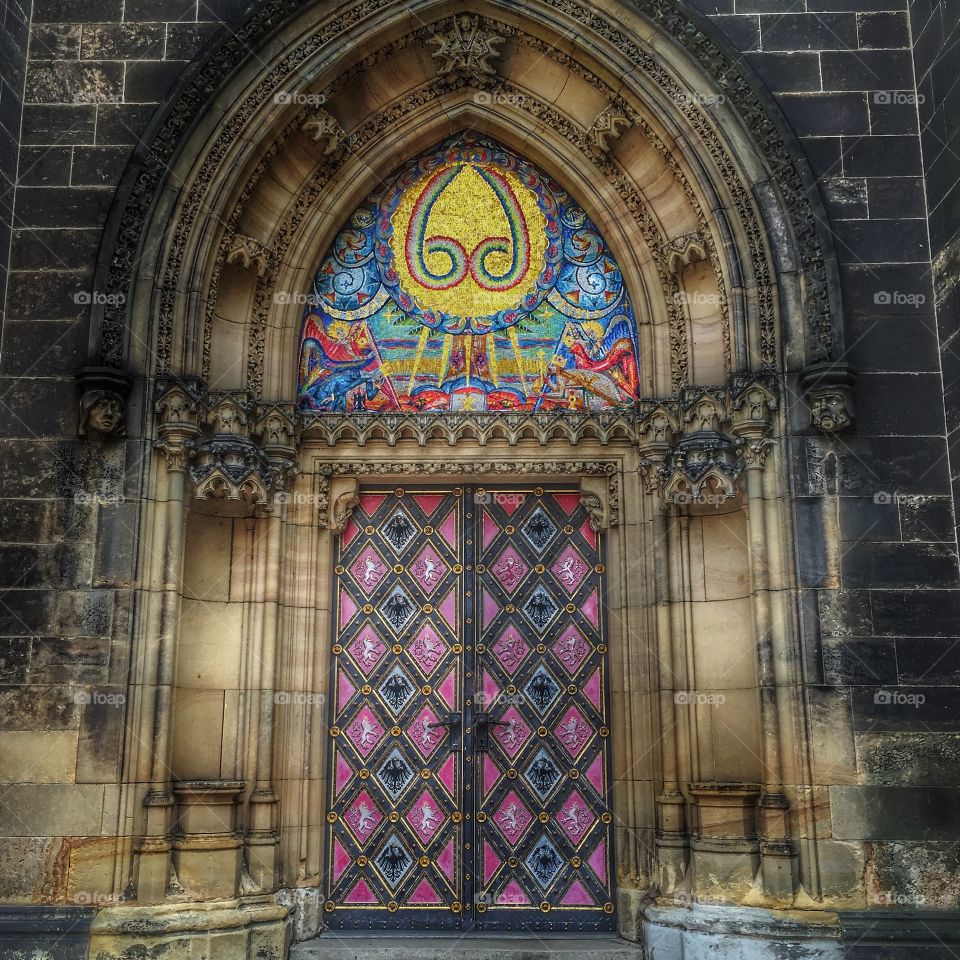 Cathedral door