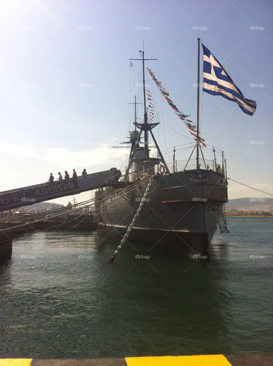 sea flag ship greek by nikolas2024