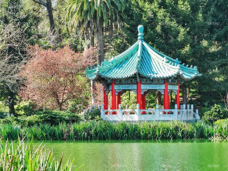 Serene Chinese Pagoda
