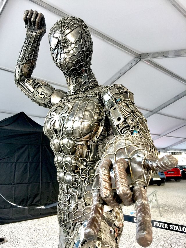 Spiderman Made Of Metal