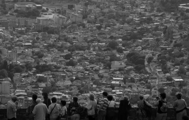 We look at our city.