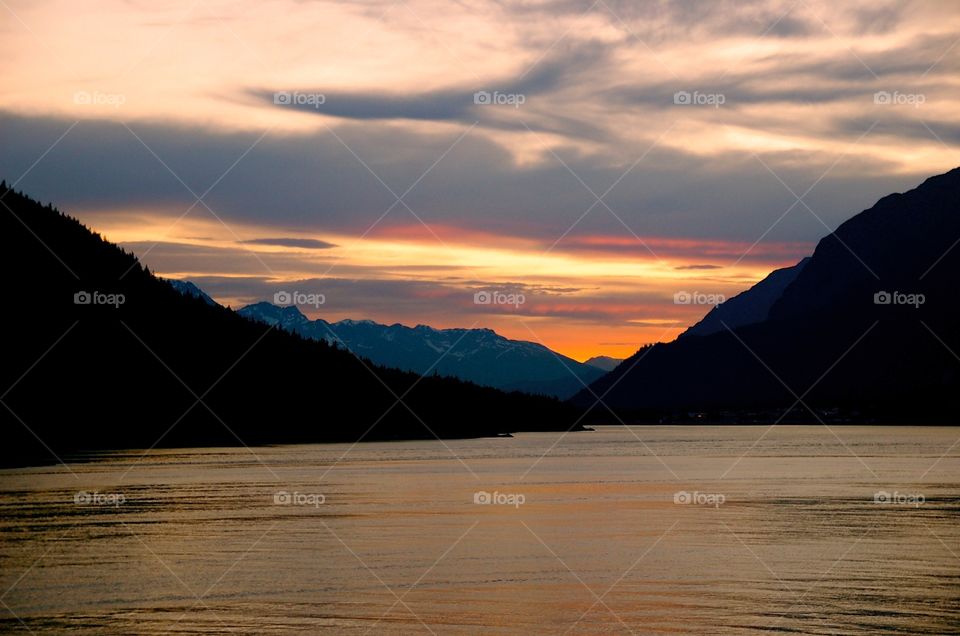 Alaskan Sunset 