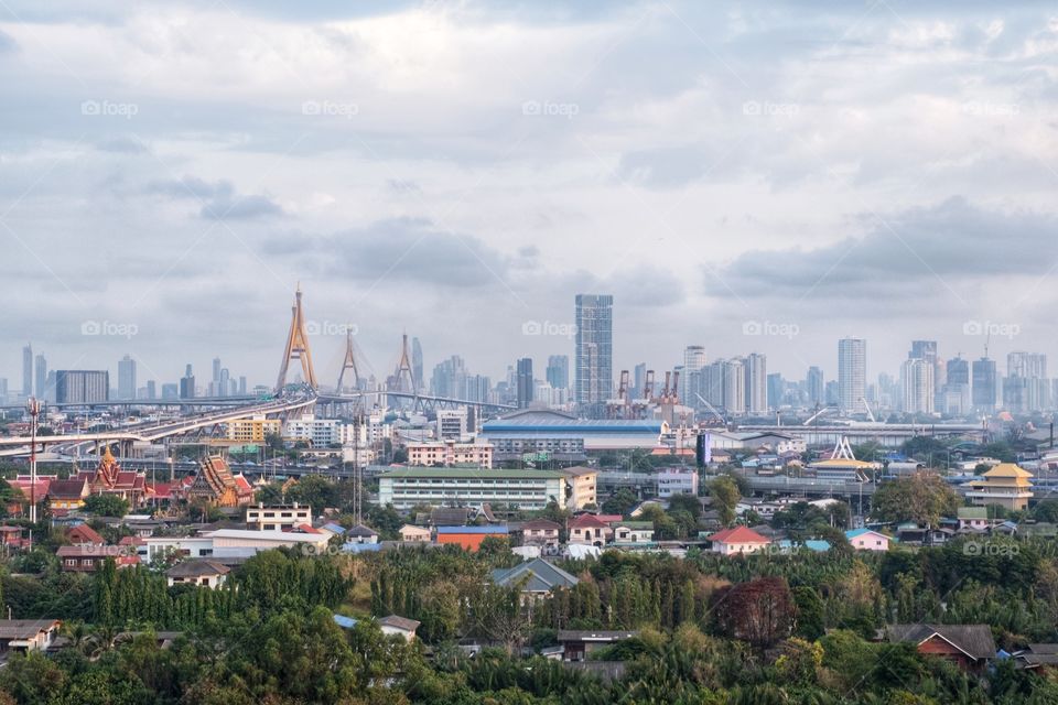 Bangkok city scape