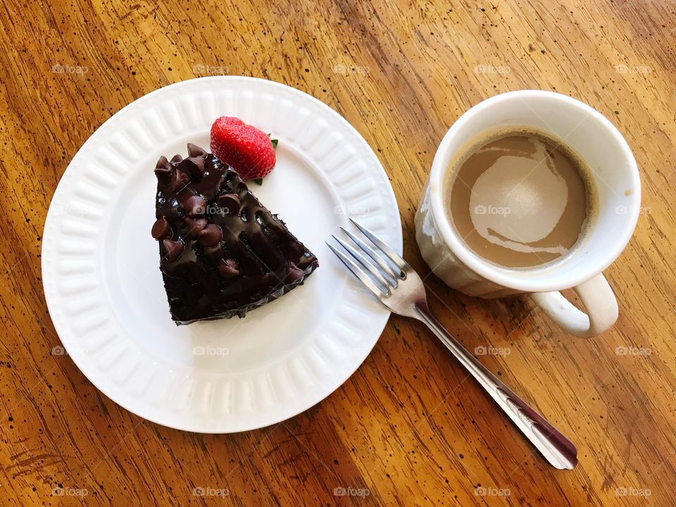 Beautiful morning with sweets 