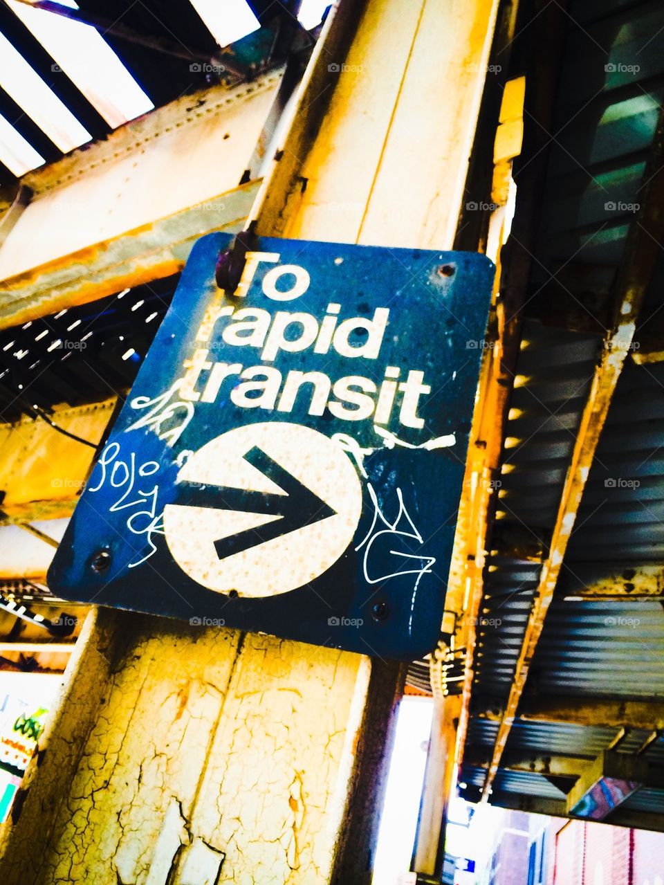 To rapid transit