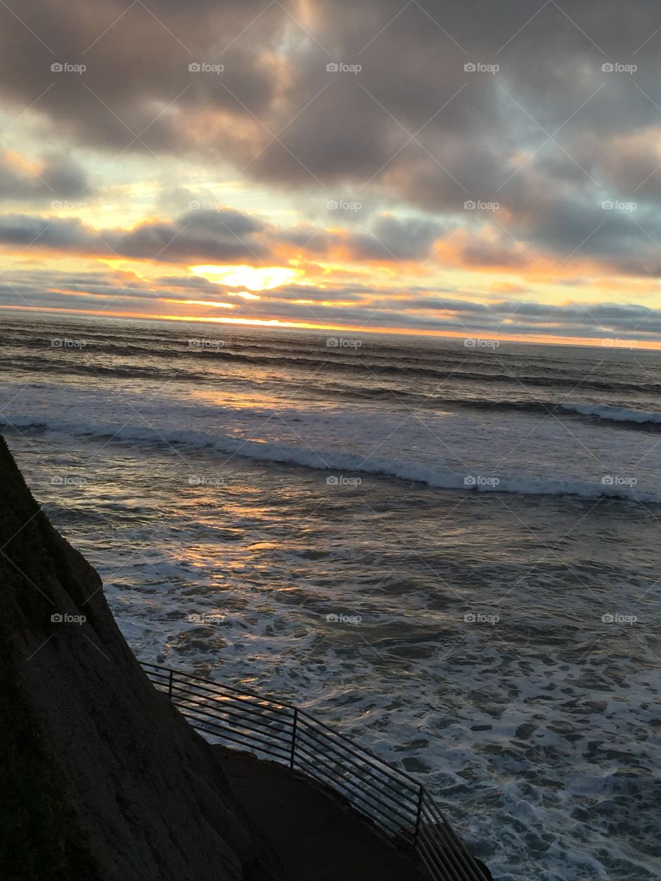 Ocean Beach, sundown 