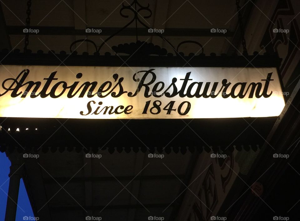 Antoine's Restaurant New Orleans 