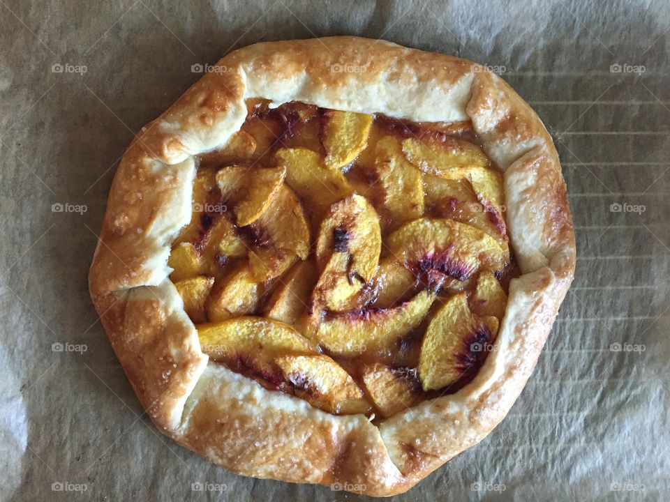 Peach Galette