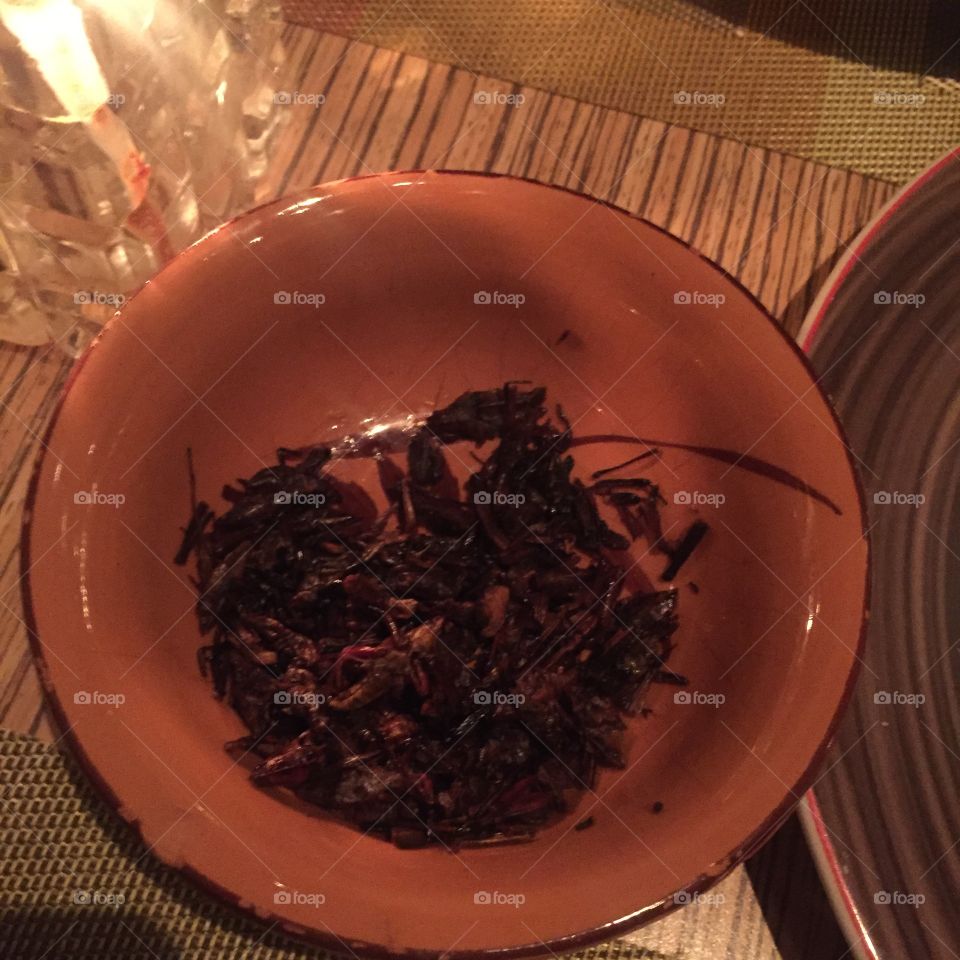 Chapulines Grasshoppers