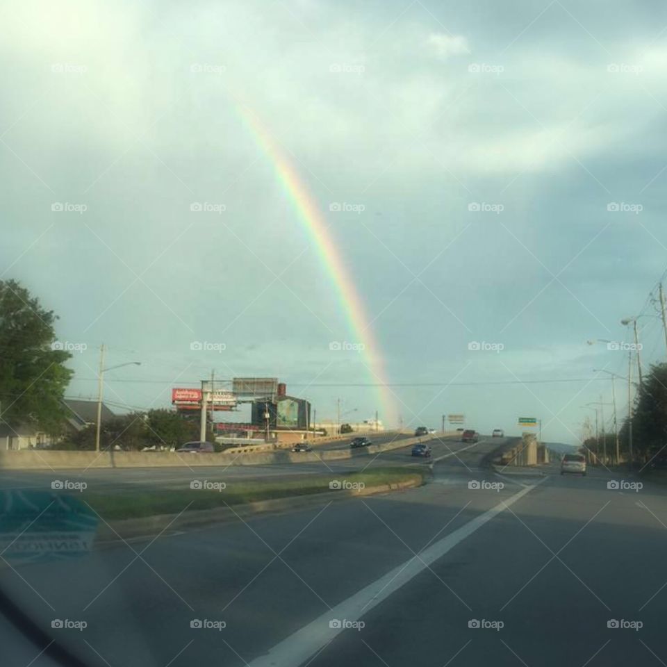 After a Dreadful Thunderstorm comes the Rainbow