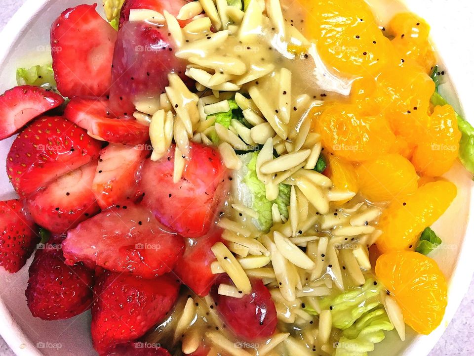 Fruity Salad in bowl
