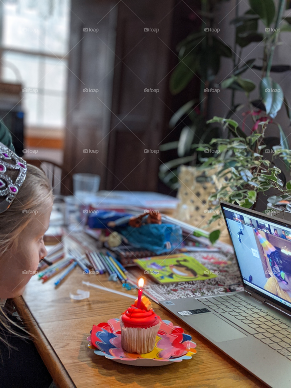 virtual child's birthday party in 2020