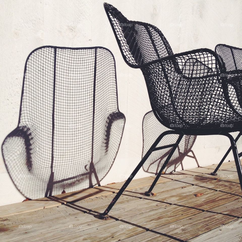 Design chair shadow 
