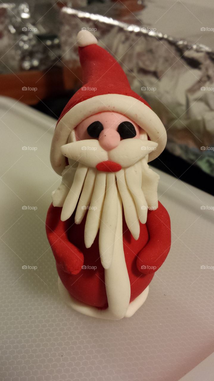 edible home made Santa