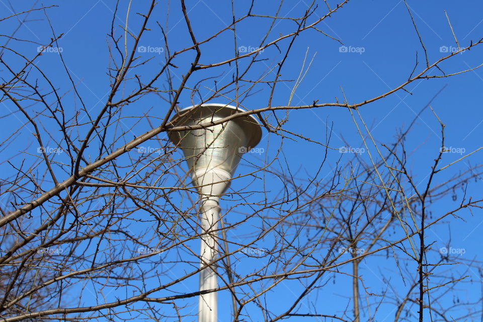 outdoors public street lamp