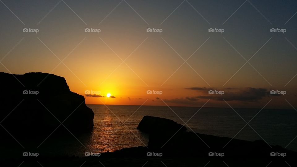 Sunset in gozo