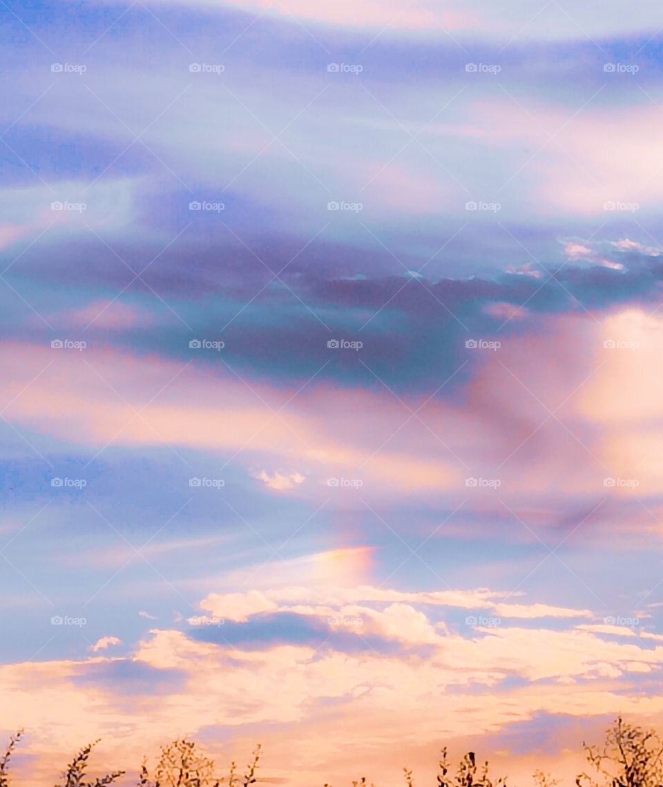Pastel sky