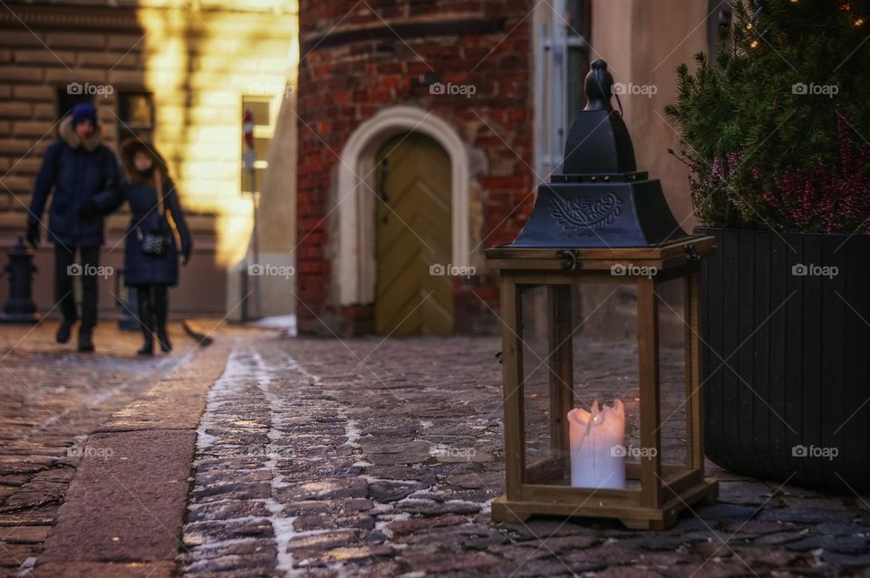 Walking in the old city