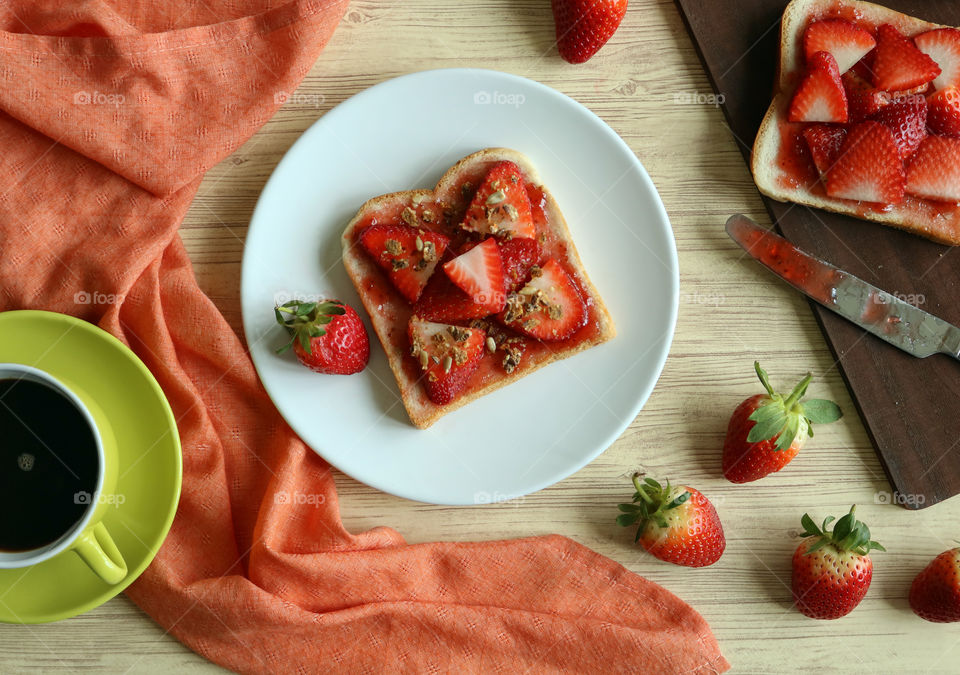 Strawberry Jam Sandwich