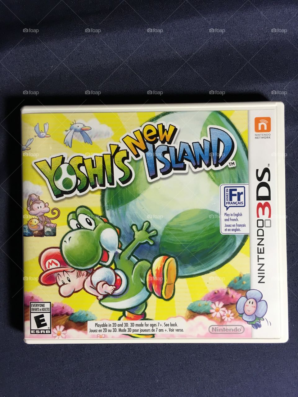  New Yoshi's Island video game for the Nintendo 3ds - released 2014